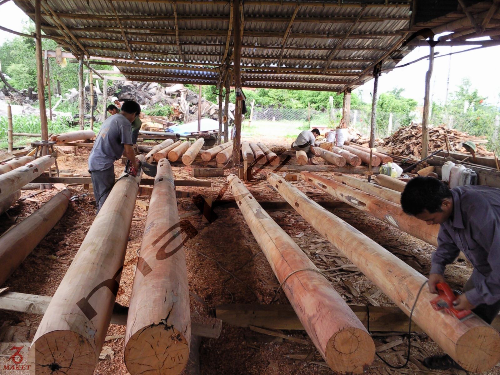 vật liệu gỗ cho căn nhà đẹp